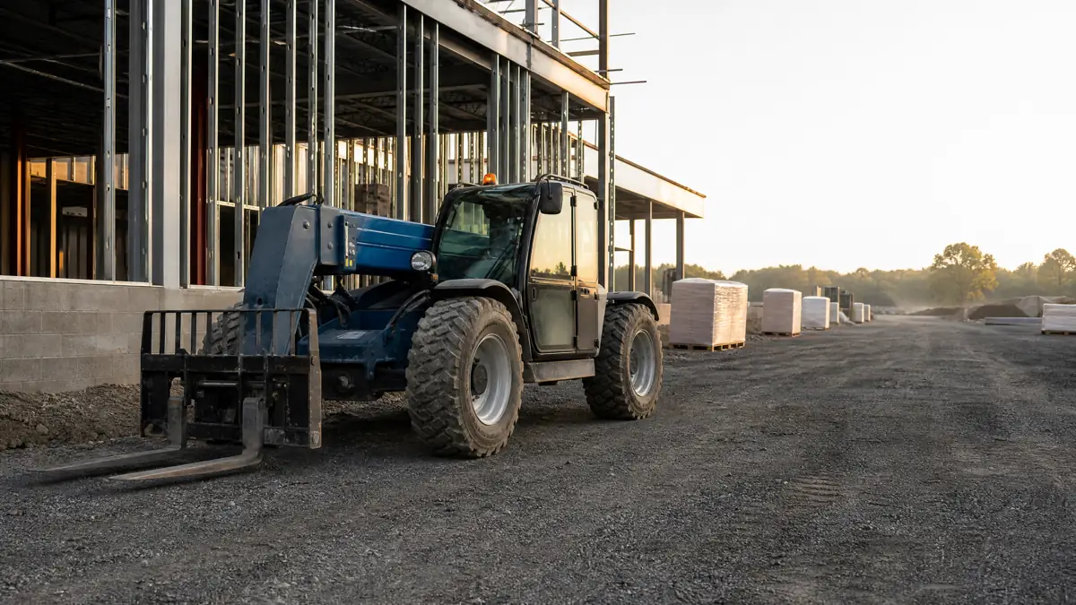 Telehandlers jobsite access in Charleston